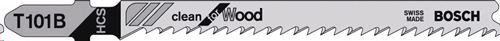 Bosch Stichsägeblatt 5Stk. T 101 B