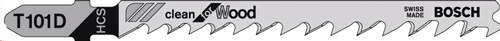 Bosch Stichsägeblatt 5Stk. T101 D