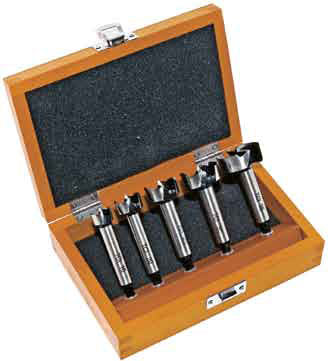 Technocraft Forster-Bohrersatz 5-tlg mit 1/4\" Ans.