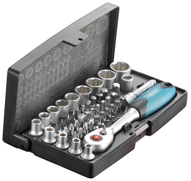 Technocraft Steckschlüsselsatz 1/4\" 47-teilig