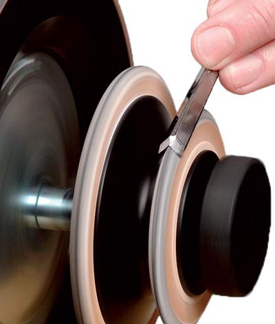 Tormek Profilierte Lederabziehscheibe LA 120