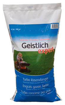 Geistlich Turbo Rasendünger 10kg für 400m2