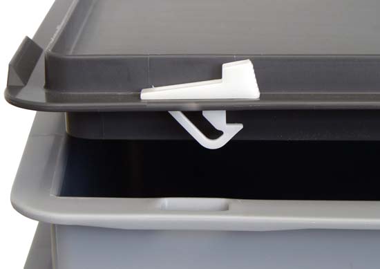 Utz RAKO-Schnappverschluss weiss, 2 Stück