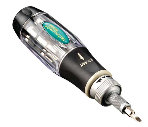 Technocraft Ratschenschraubendreher 4-IN-1
