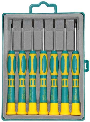 Technocraft Feinm.-Schraubend.-Satz Torx 7-teilig
