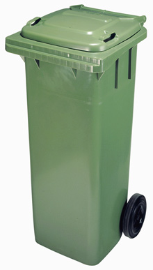 Ochsner Abfallbehälter 140L grün
