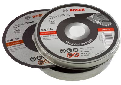 Bosch Trennscheiben-Dose 125x1mm 10 Stück