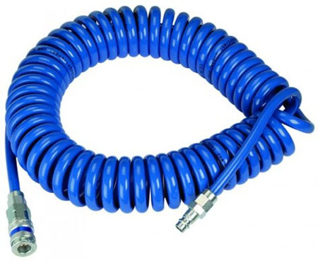 Alduro Druckluft-Spiralschlauch 5m 6.5x10mm DS-5