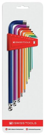 PB Inbusschlüsselsatz 212.LH-10 RB CN