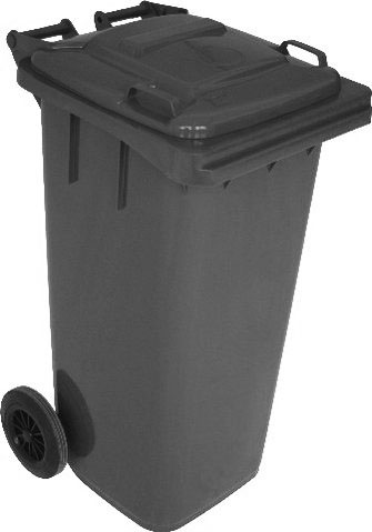 Ochsner Abfallbehälter 240L schwarz