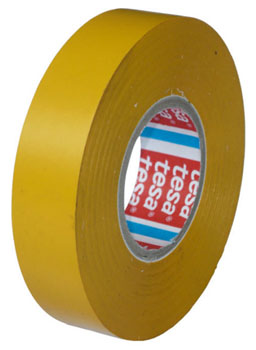 Tesaflex PVC gelb 33m/19mm