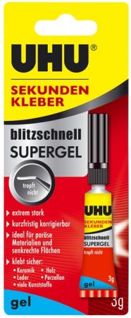 UHU Sekundenkleber Supergel 3 g