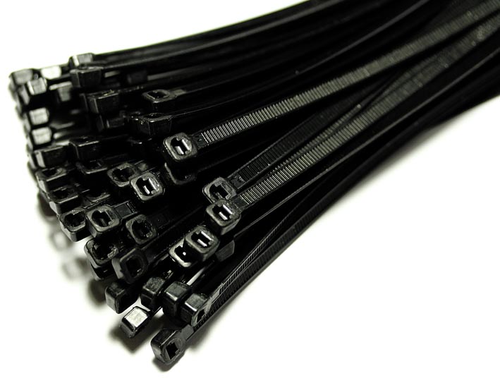 Sapi Kabelbinder schwarz 2.5x100mm 100Stück