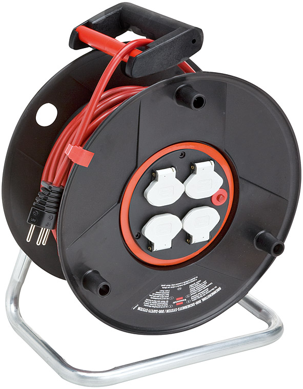 Brennenstuhl Kabeltrommel Garant ST + Bretec 50m