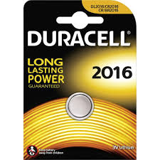 Duracell Knopfbatterie 3V Lithium/CR2016