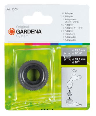 Gardena Adapter 1\" zu 3/4\"