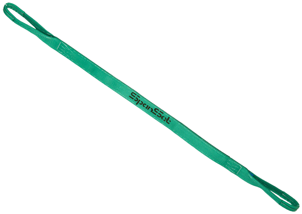 Spanset Hebegurte aus Polyester 2t grün 4m