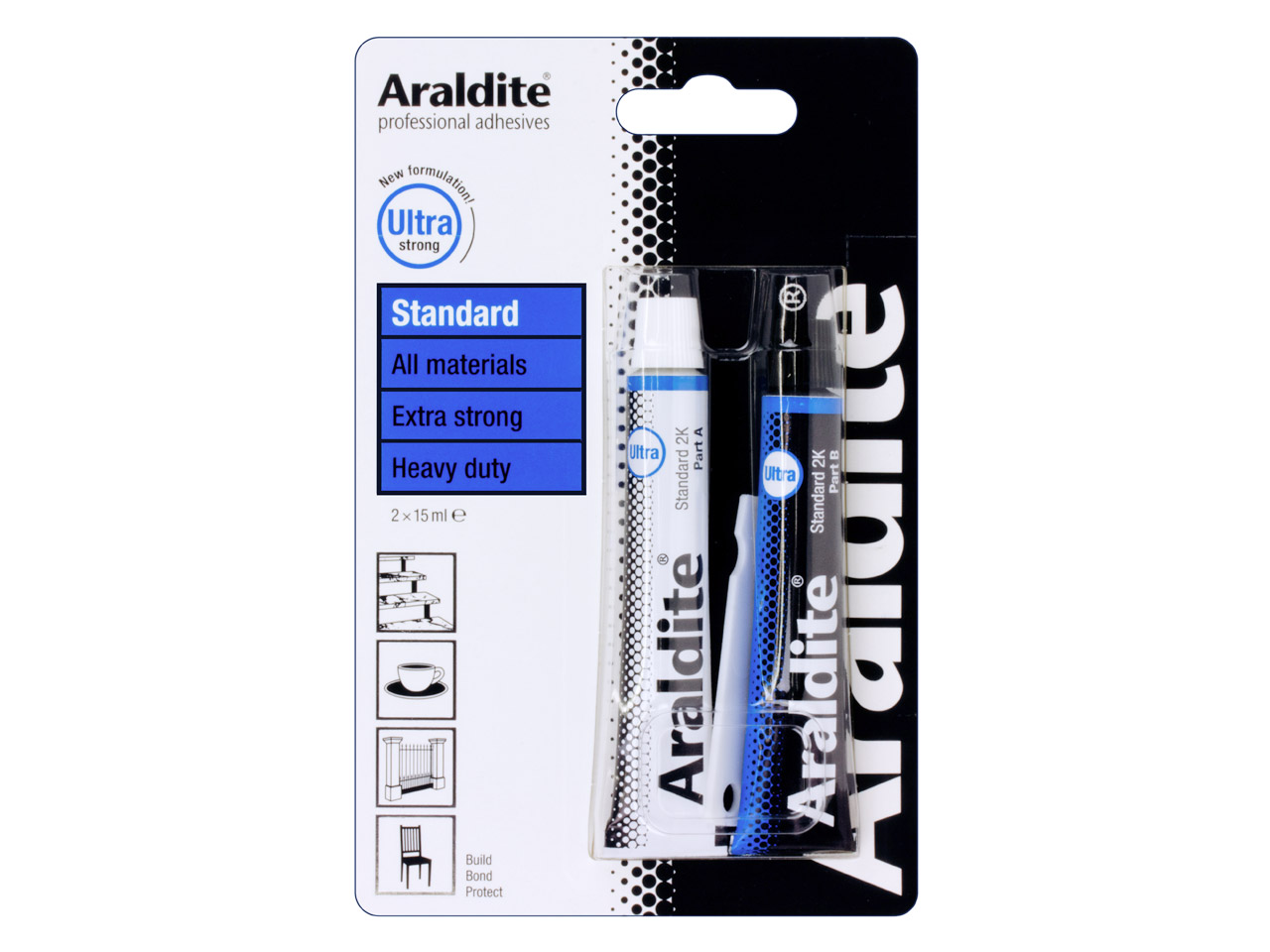 Araldite 2K-Klebstoff Standard 2x15 ml
