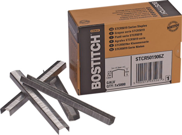 Bostitch Heftklammern LxB 10x11.5mm 5000 Stück