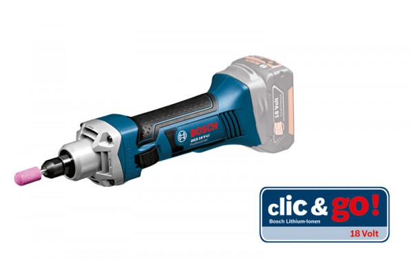 Bosch Akku-Geradeschleifer GGS 18 V-Li clic&go