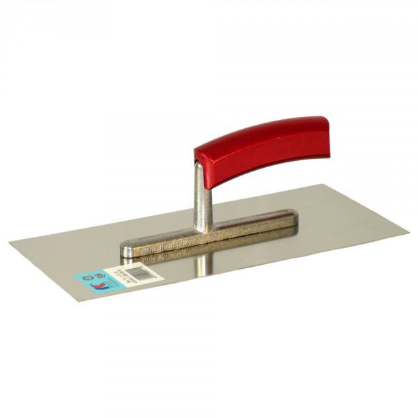 Glättkelle Stahl rostfrei 280/130mm