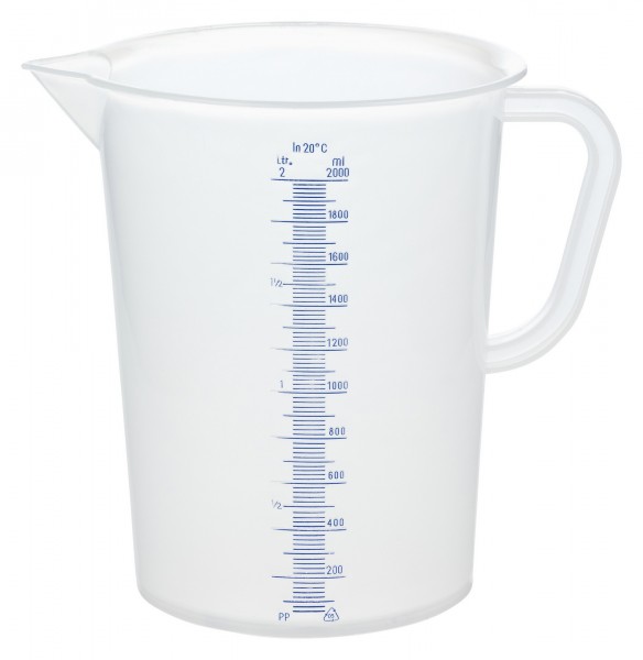 Messbecher Kunststoff 2l
