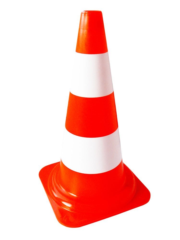 Verkehrskegel \"Import\" 29x29x53 cm