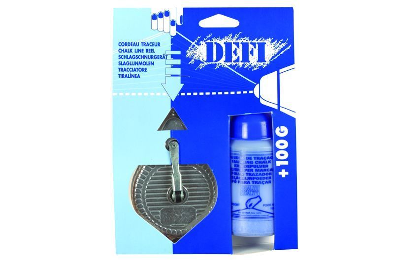 Schlagschnurgerät mit Farbpulver 30m 1mm