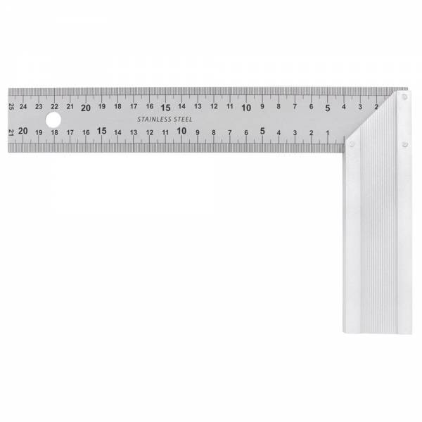 Schreinerwinkel Edelstahl 135x250mm