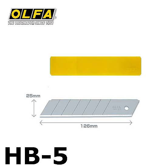 Olfa Klingen HB/5B 25 mm