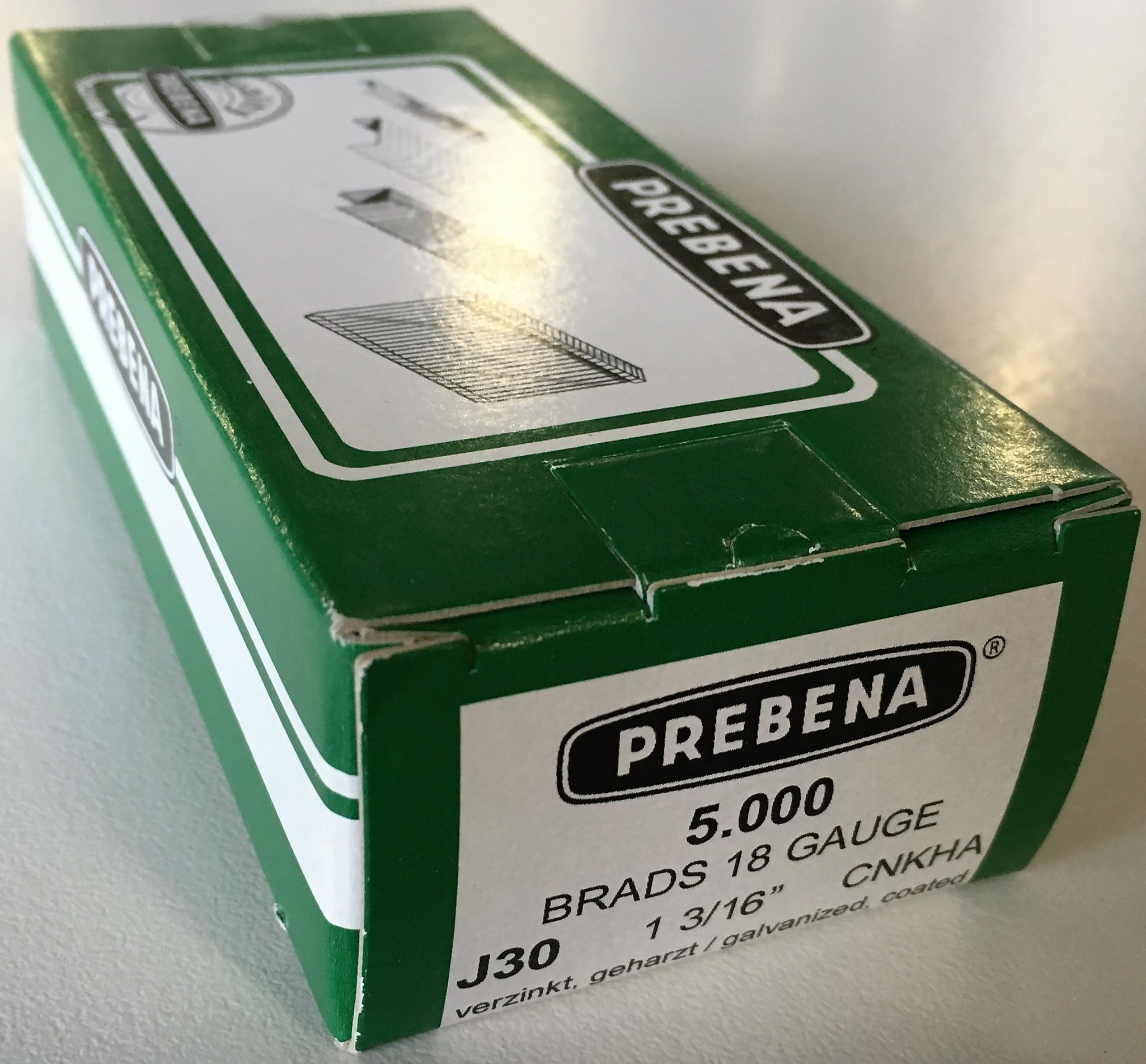 Prebena Nägel verz. geharzt 30mm 5000 Stk.