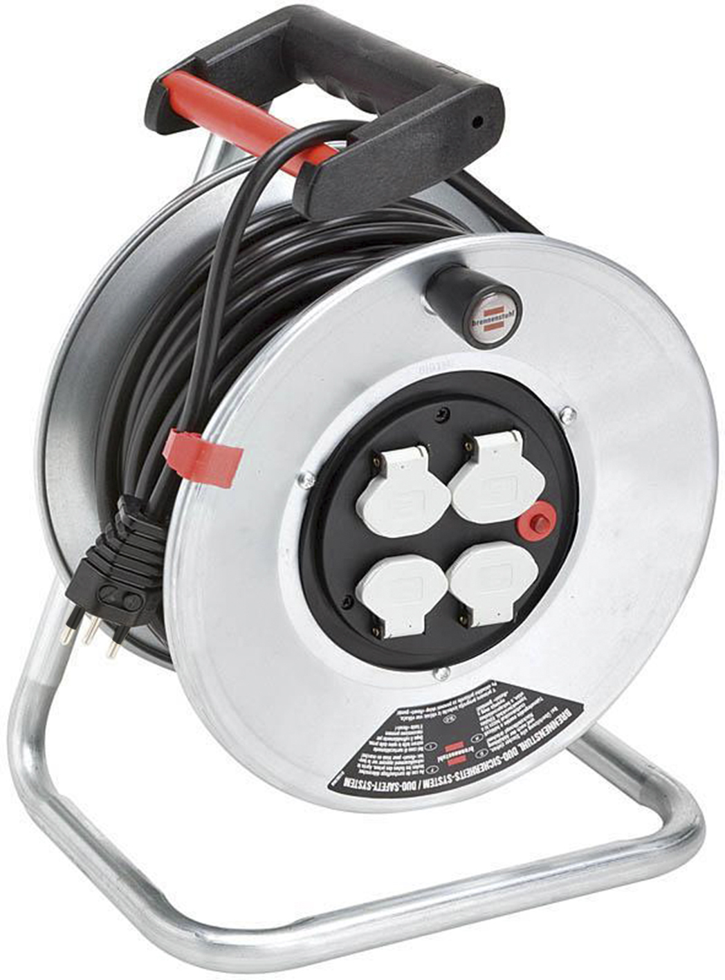 Brennenstuhl Kabelrolle aus Stahl 33m 3x1.5mm