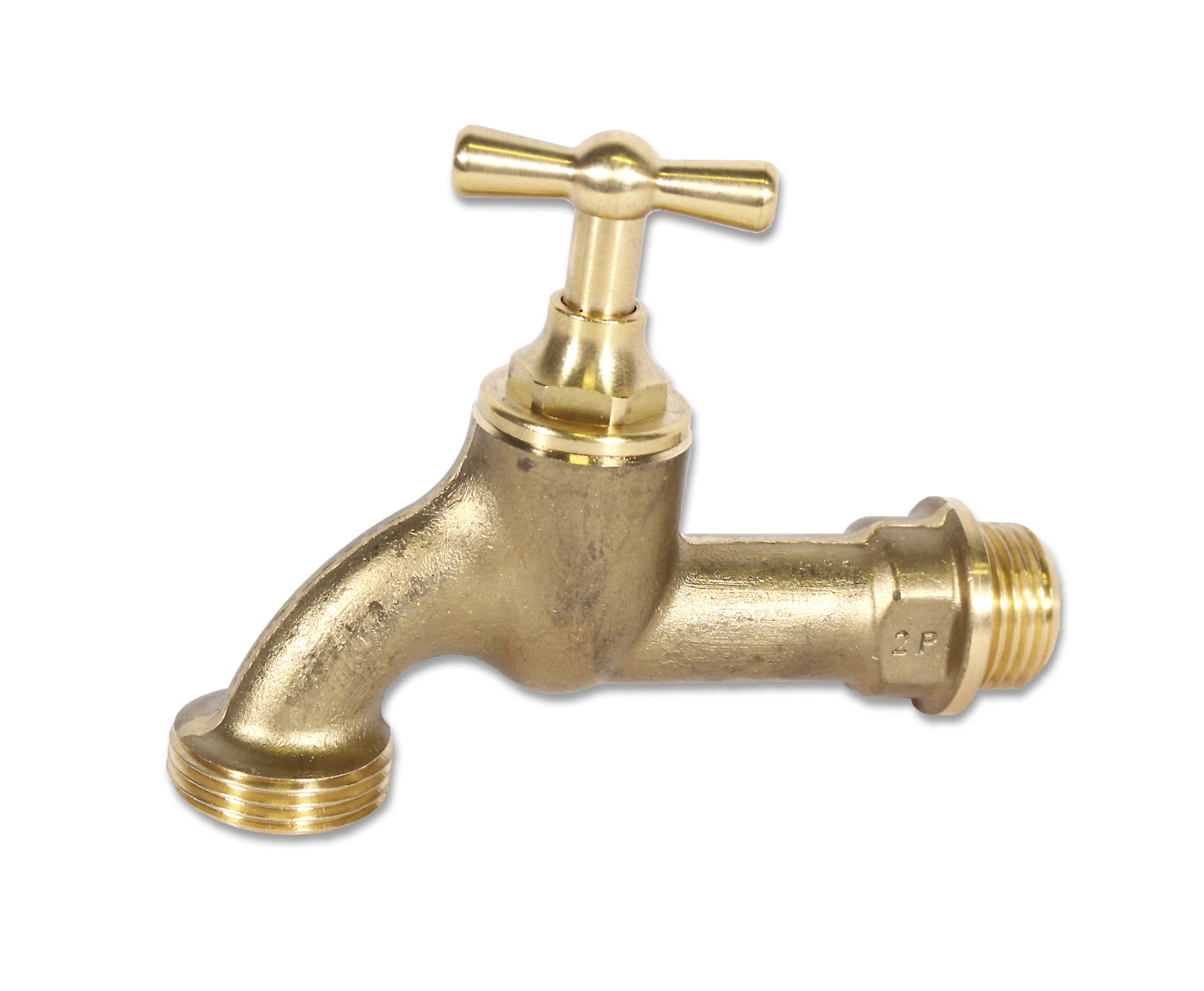 Tegufix Auslaufventil Knebelgriff G1/2\"+3/4\"