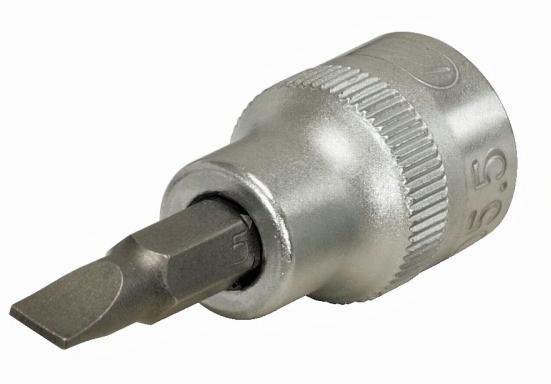 Technocraft Schlitzschrauben-Einsatz 1/4\", 6.5mm