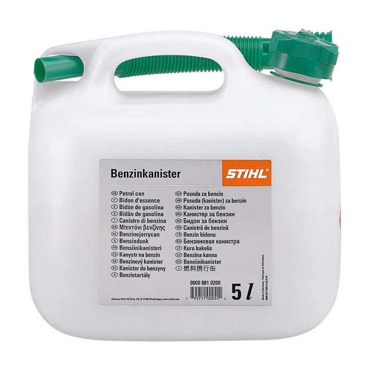 STIHL Benzinkanister 5l transparent