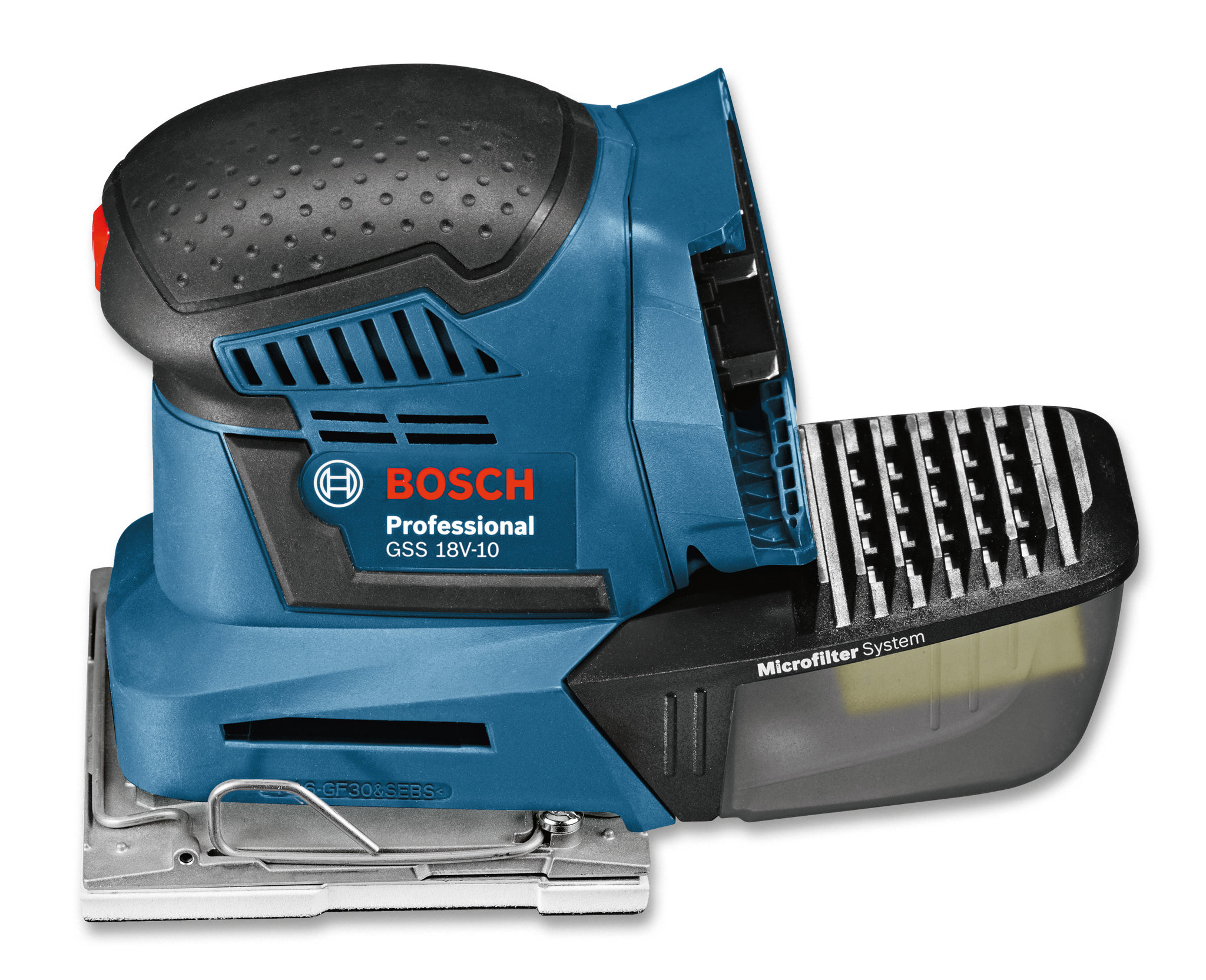 Bosch Akku-Schwingschleifer GSS 18V-10 click & go