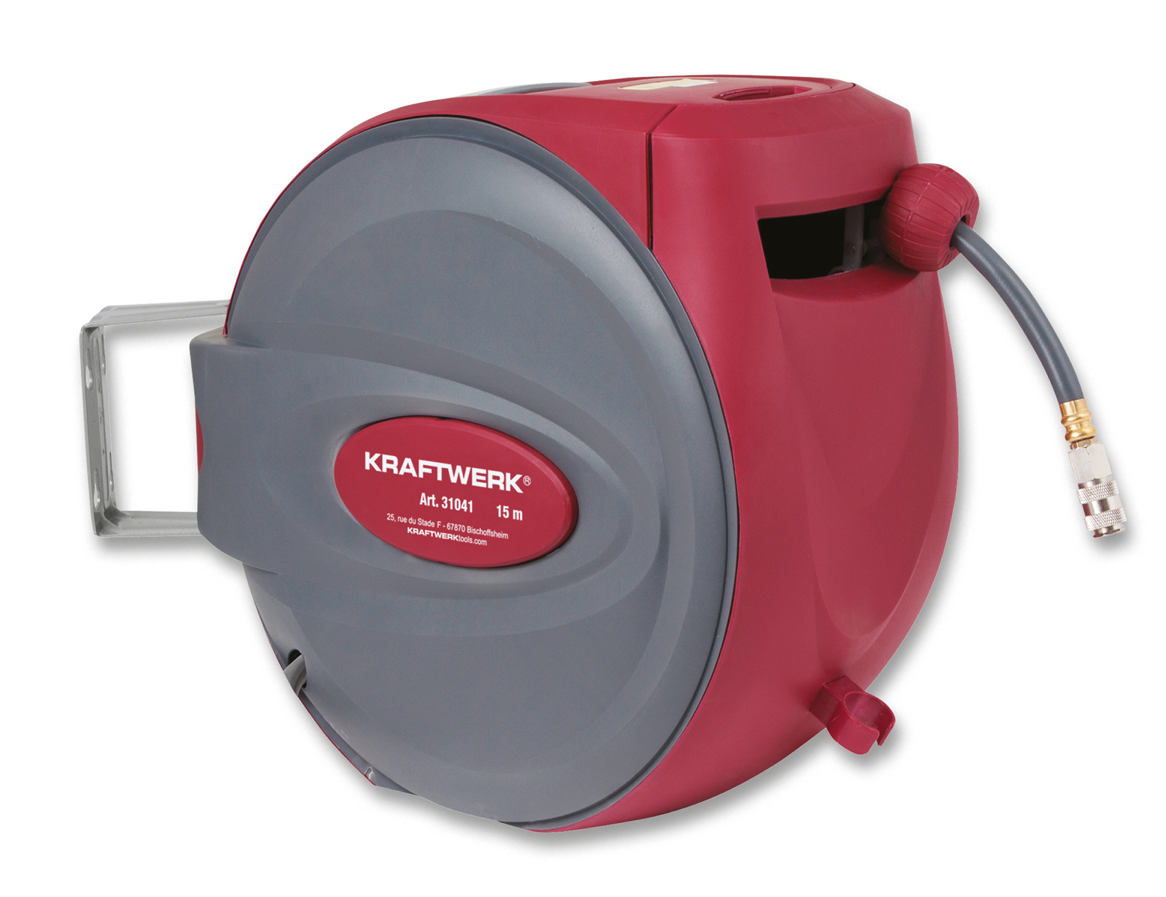 Kraftwerk Automat. Druckluft-Schlauchroller 15+1m