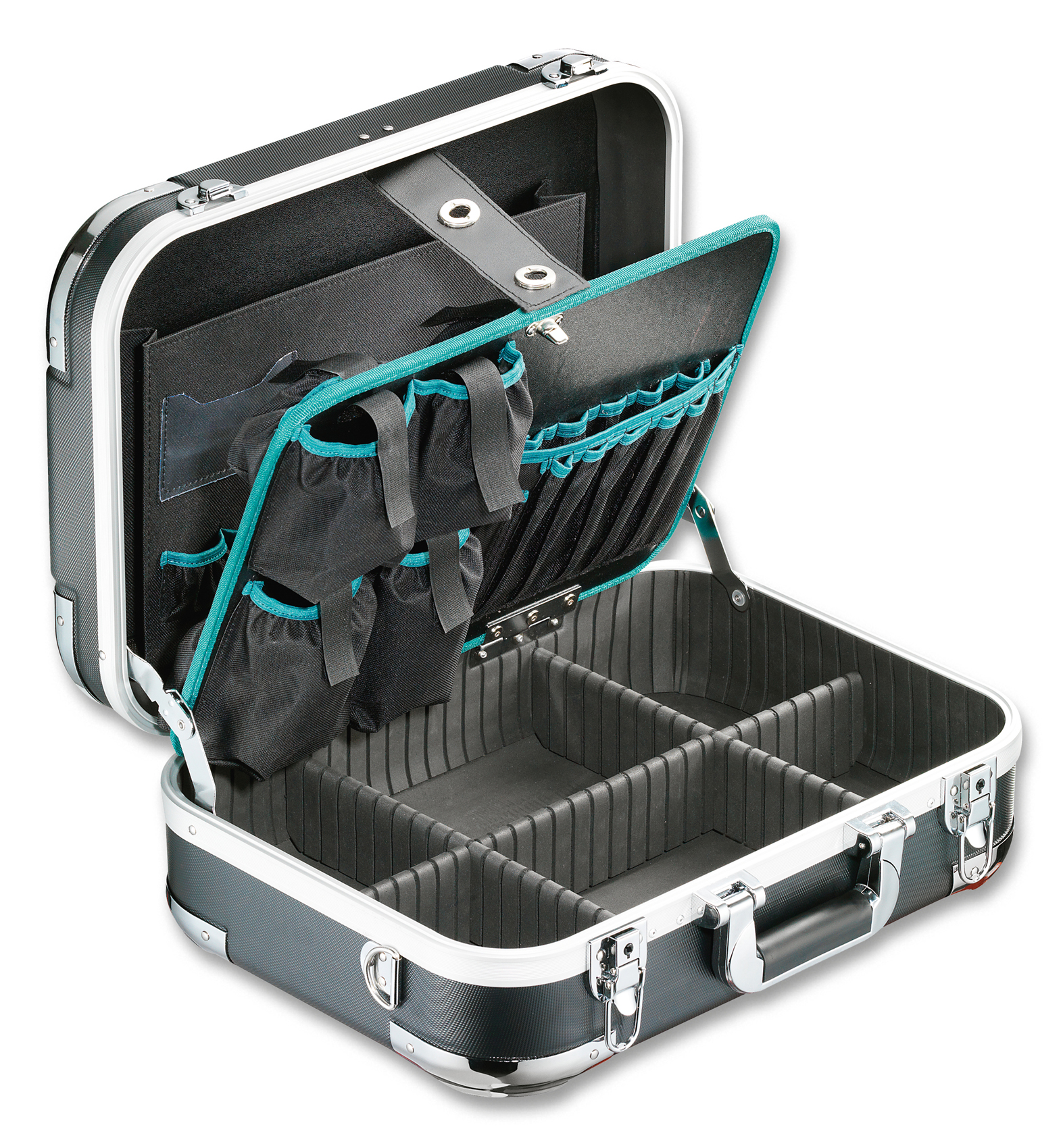 Technocraft Werkzeugkoffer ABS Pro Chrome leer