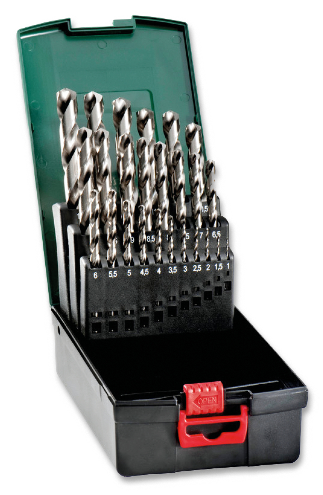 Metabo Metallbohrer HSS-G 1-13mm 25tlg.