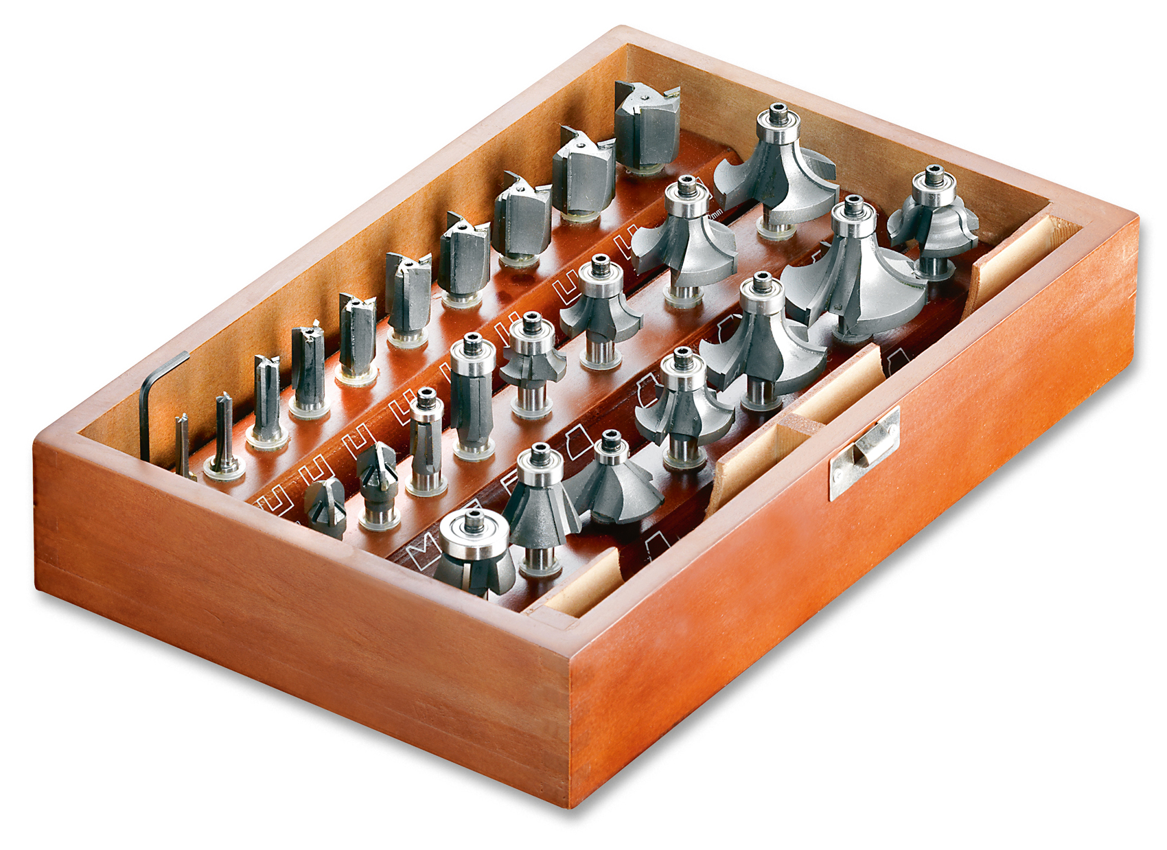 Technocraft Oberfräsersatz 3-Cut 25tlg.