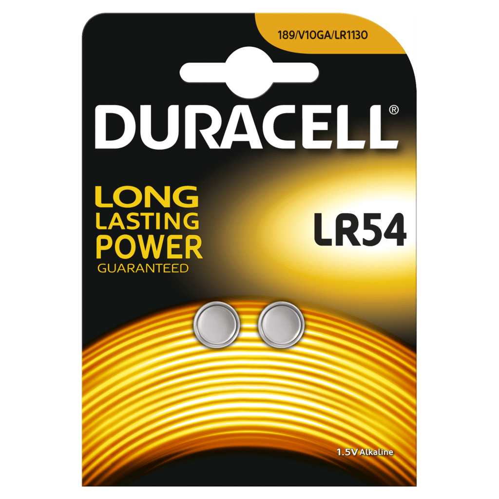 Duracell Batterie 1.5V LR54 Alkaline/V10GA