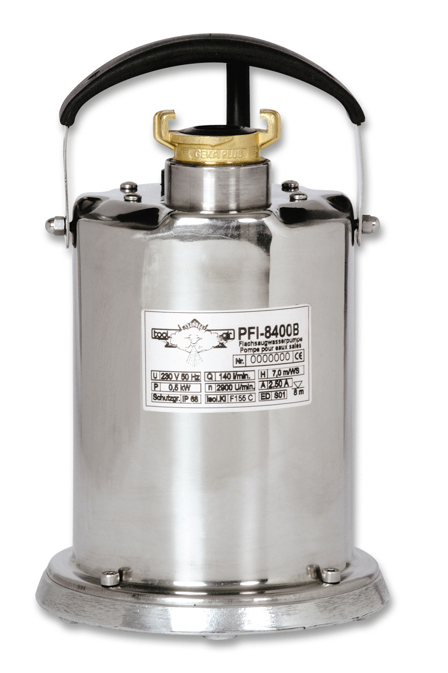 Fortec (Toolair) Restwasserpumpe PFI 8400C