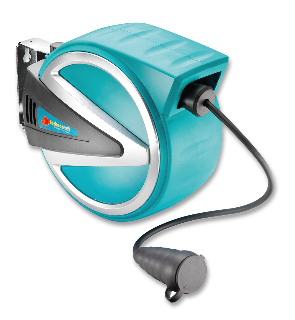 Technocraft Automatischer Kabelaufroller 20m