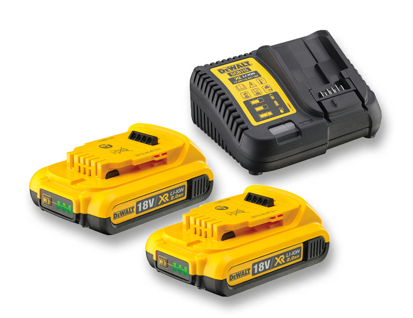 DeWalt Basis-Set Akku Plus 18V/2Ah