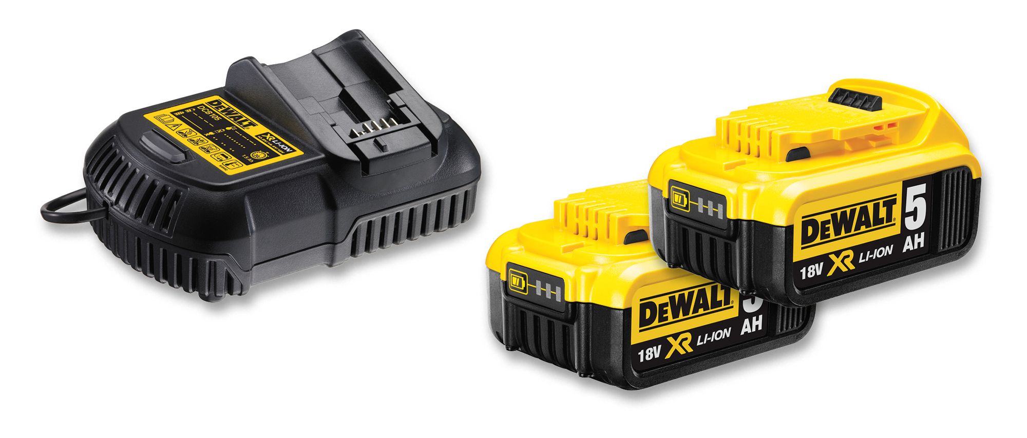 DeWalt Basis-Set Akku Plus 18V/5Ah
