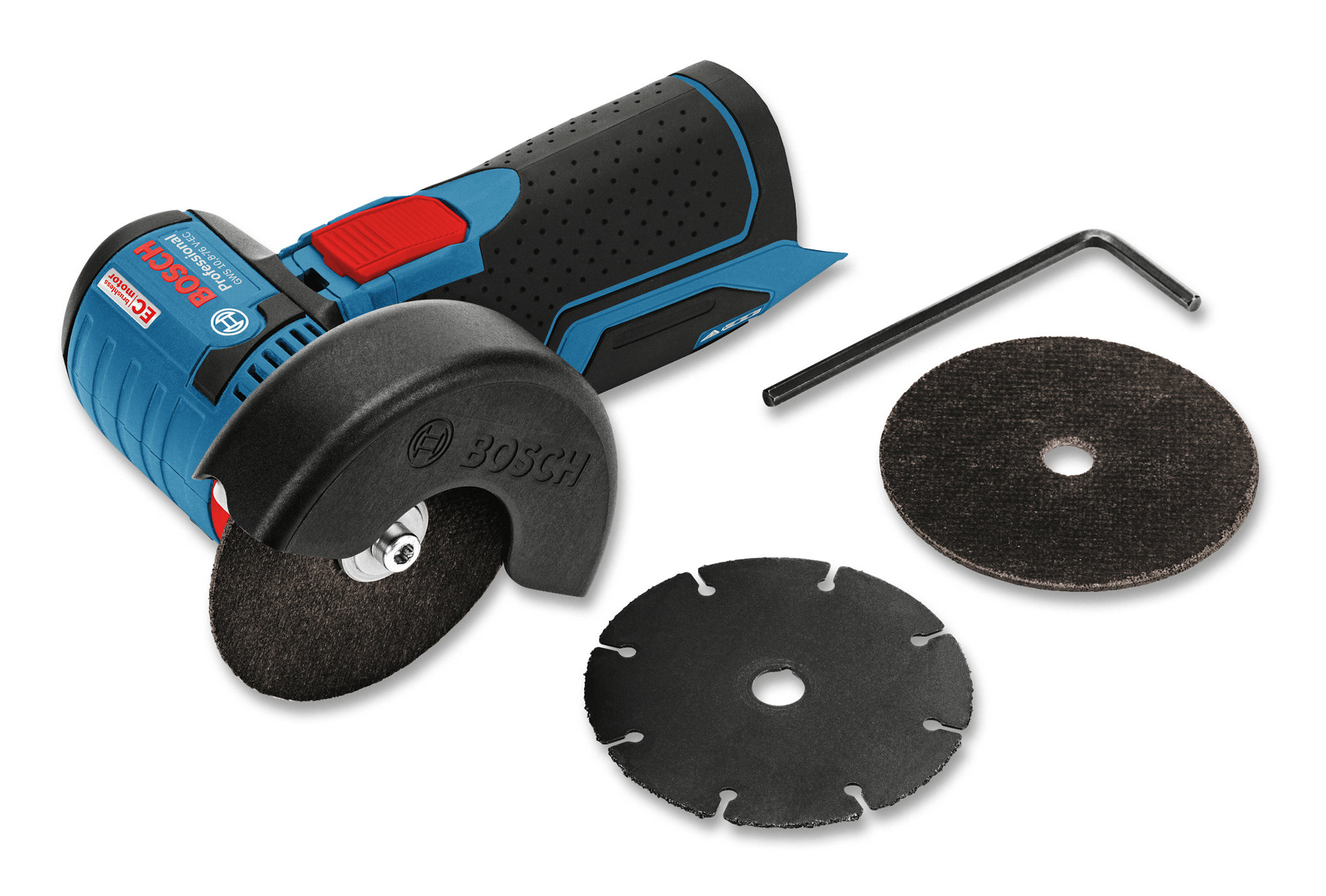 Bosch Akku-Winkelschleifer GWS 12V-76 click&go