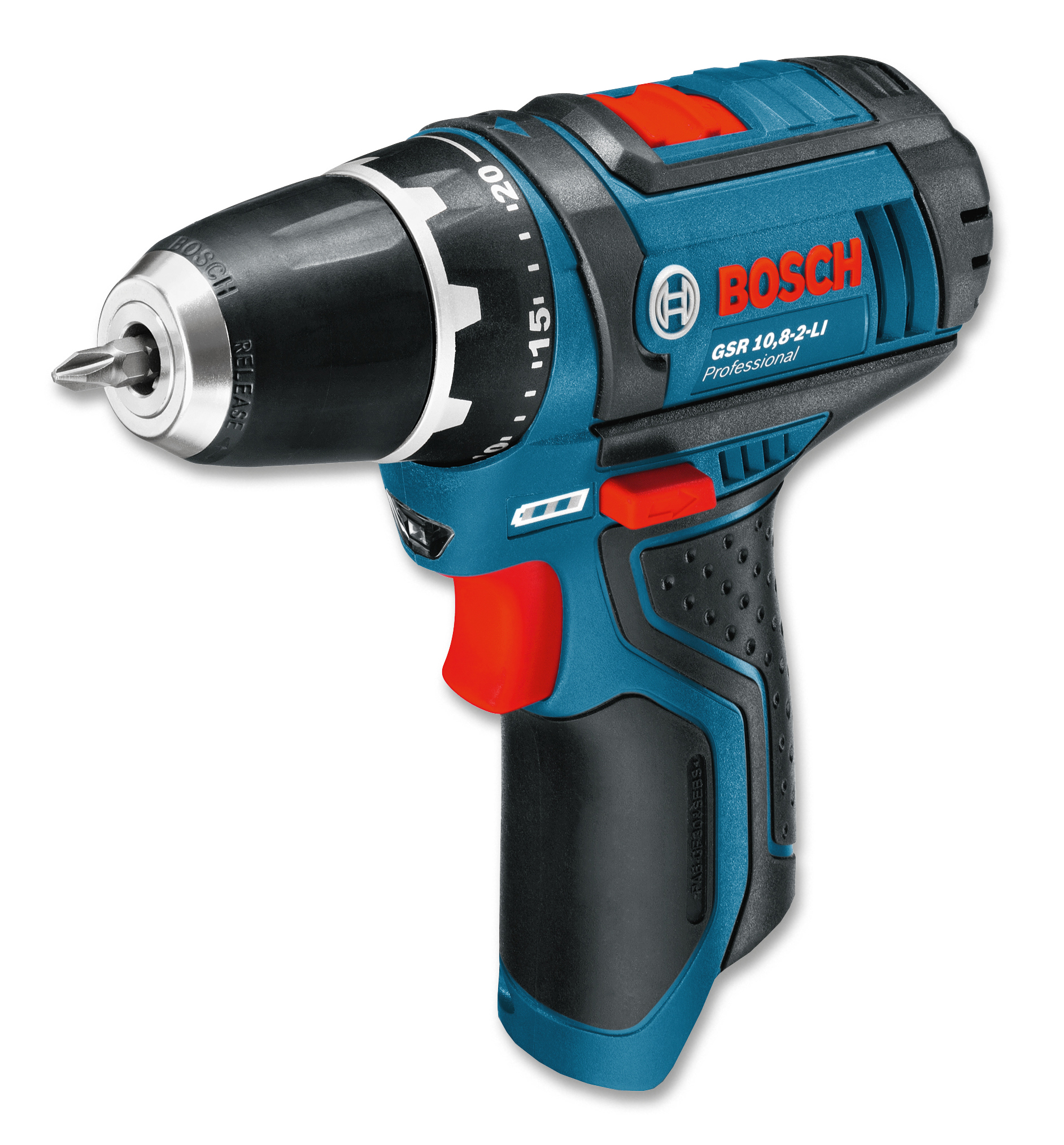 Bosch Akku-Bohrschrauber GSR 12V-15 L-Boxx Clic&go