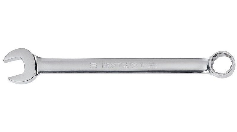 Ringgabelschlüssel voll poliert 34mm