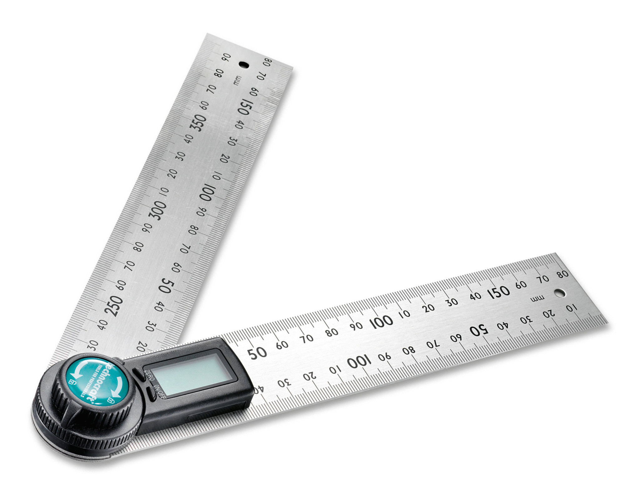 Technocraft digitaler Winkelmesser/Massstab 20cm