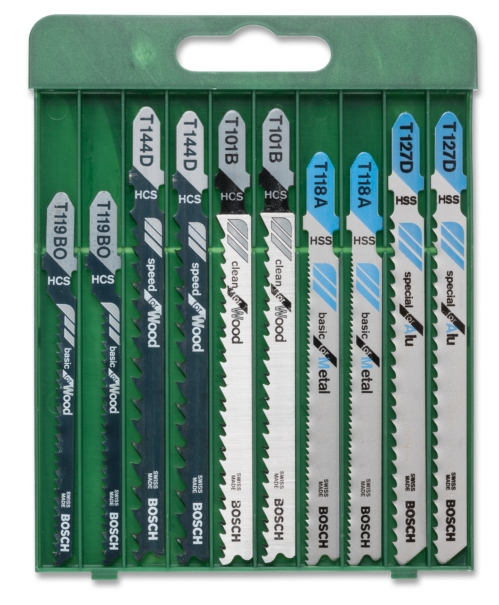 Bosch Stichsägeblatt-Set DIY Holz&Metall 10-teilig